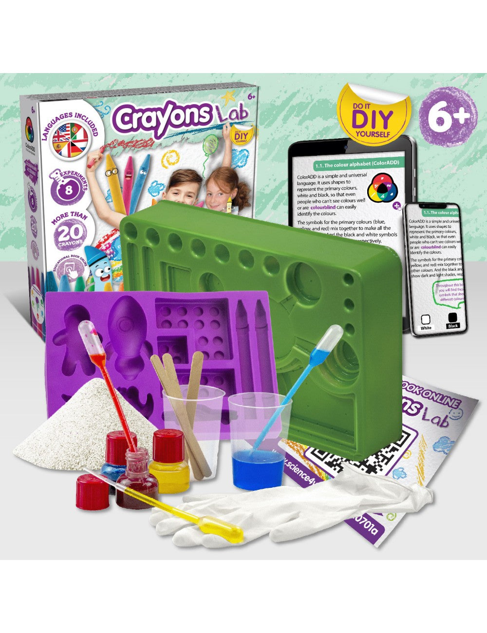 Joc Educativ Laboratorul de Creioane cerate | 6 Ani+